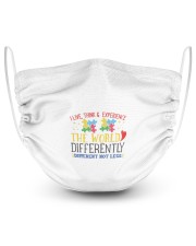 I live Think autism t shirts Masks tile