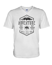 campaign t shirt designs V-Neck T-Shirt tile
