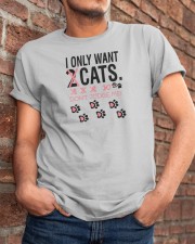 best cat dad shirt Classic T-Shirt apparel-classic-tshirt-lifestyle-26