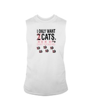 best cat dad shirt Sleeveless Tee tile