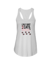 best cat dad shirt Ladies Flowy Tank tile