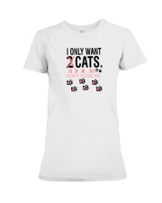 best cat dad shirt Premium Fit Ladies Tee tile