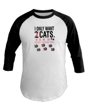 best cat dad shirt Baseball Tee tile