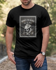 Biker chick t shirt Classic T-Shirt apparel-classic-tshirt-lifestyle-front-53