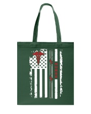 US FLAG NURSE T SHIRT Tote Bag tile