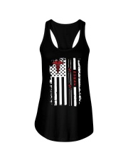 US FLAG NURSE T SHIRT Ladies Flowy Tank tile