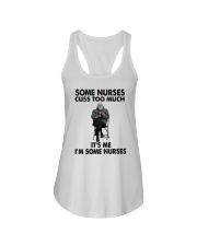 Funny Nurse Shirt Ladies Flowy Tank tile