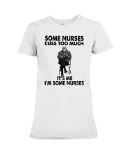 Funny Nurse Shirt Premium Fit Ladies Tee tile