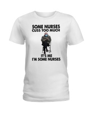 Funny Nurse Shirt Ladies T-Shirt tile