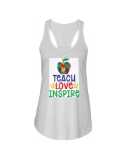 Teacher shirt gift Ladies Flowy Tank tile