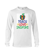 Teacher shirt gift Long Sleeve Tee tile