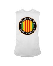 Proud Wife a vietnam veteran t shirt Sleeveless Tee tile