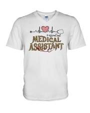 Essential Medical Assistant Shirt V-Neck T-Shirt tile