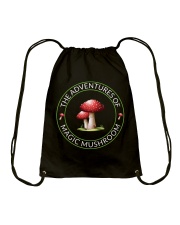 Mushroom hunting shirt Drawstring Bag tile