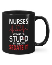 NURSES SEDATE STUPID Mugs tile