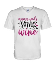 Wine t shirts sayings V-Neck T-Shirt tile