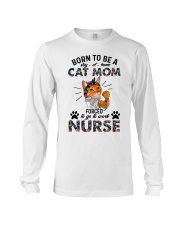 Cat Mom Nurse Long Sleeve Tee tile