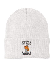 Cat Mom Nurse Knit Beanie tile