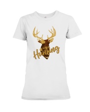 Hunting t shirt design Premium Fit Ladies Tee tile