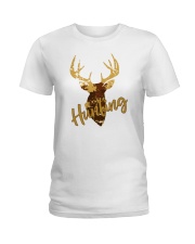 Hunting t shirt design Ladies T-Shirt tile
