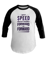 running motivation t shirts Baseball Tee tile