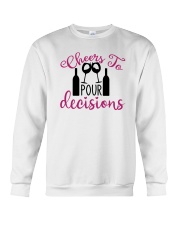 Wine shirt Crewneck Sweatshirt tile