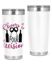 Wine shirt 20oz Tumbler tile