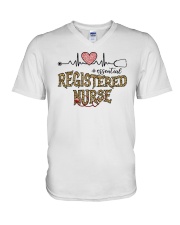 Essential Registered Nurse Shirt V-Neck T-Shirt tile