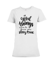 Top motivation Premium Fit Ladies Tee tile