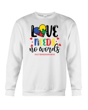 Love need autism shirt Crewneck Sweatshirt tile