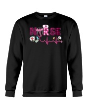 Colorful nurse Crewneck Sweatshirt tile