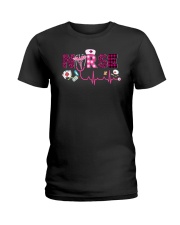 Colorful nurse Ladies T-Shirt tile
