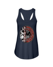 Biker t shirts Ladies Flowy Tank tile
