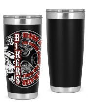 Biker t shirts 20oz Tumbler tile