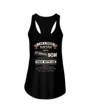 Mom -Mother day Ladies Flowy Tank tile