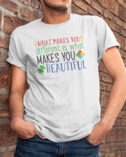 Makes You Beautiful autism shirtl l Classic T-Shirt apparel-classic-tshirt-lifestyle-26