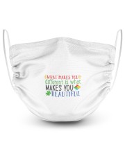 Makes You Beautiful autism shirtl l Masks tile