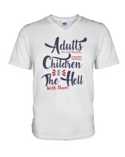 Motivation t-shirt V-Neck T-Shirt tile