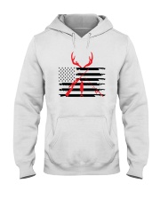 Hunting flag t-shirt Hooded Sweatshirt tile