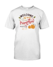 Autism pumpkin shirt Premium Fit Mens Tee tile