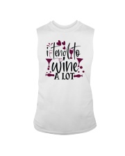 Wine shirt Sleeveless Tee tile