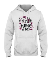 Wine shirt Hooded Sweatshirt tile