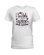 Wine shirt Ladies T-Shirt tile