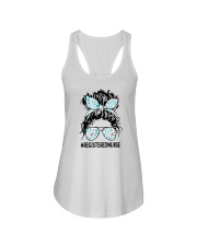 Registered nurse life Ladies Flowy Tank tile