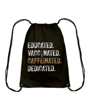 Vaccinated T-shirt Drawstring Bag tile