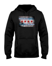 House Music Flag Hooded Sweatshirt front