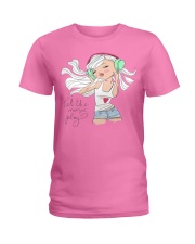 Let the music play Ladies T-Shirt front