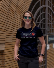 Music Sounds better with you Ladies T-Shirt lifestyle-women-crewneck-front-2