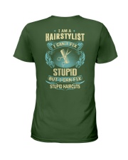 I'm a Hairstylist Ladies T-Shirt back