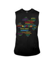 Puzzle piece autism Sleeveless Tee thumbnail